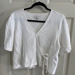 Madewell Wrap Top